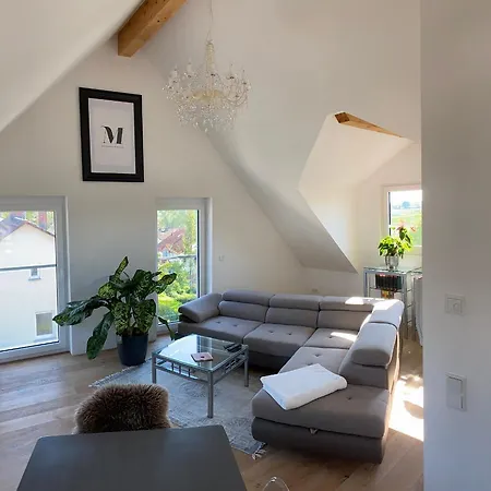 100 Qm Sonnendurchflutetes Loft, Sonnenbalkon Apartment Wiesbaden